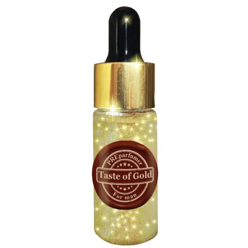 масло-концентрат «preparfumer taste of gold» для мужчин, 10 мл в 