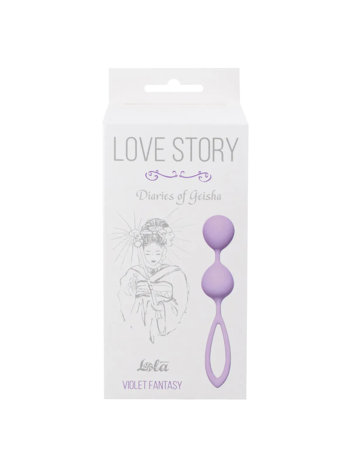 вагинальные шарики love story diaries of a geisha violet fantasy 3005-05lola в 