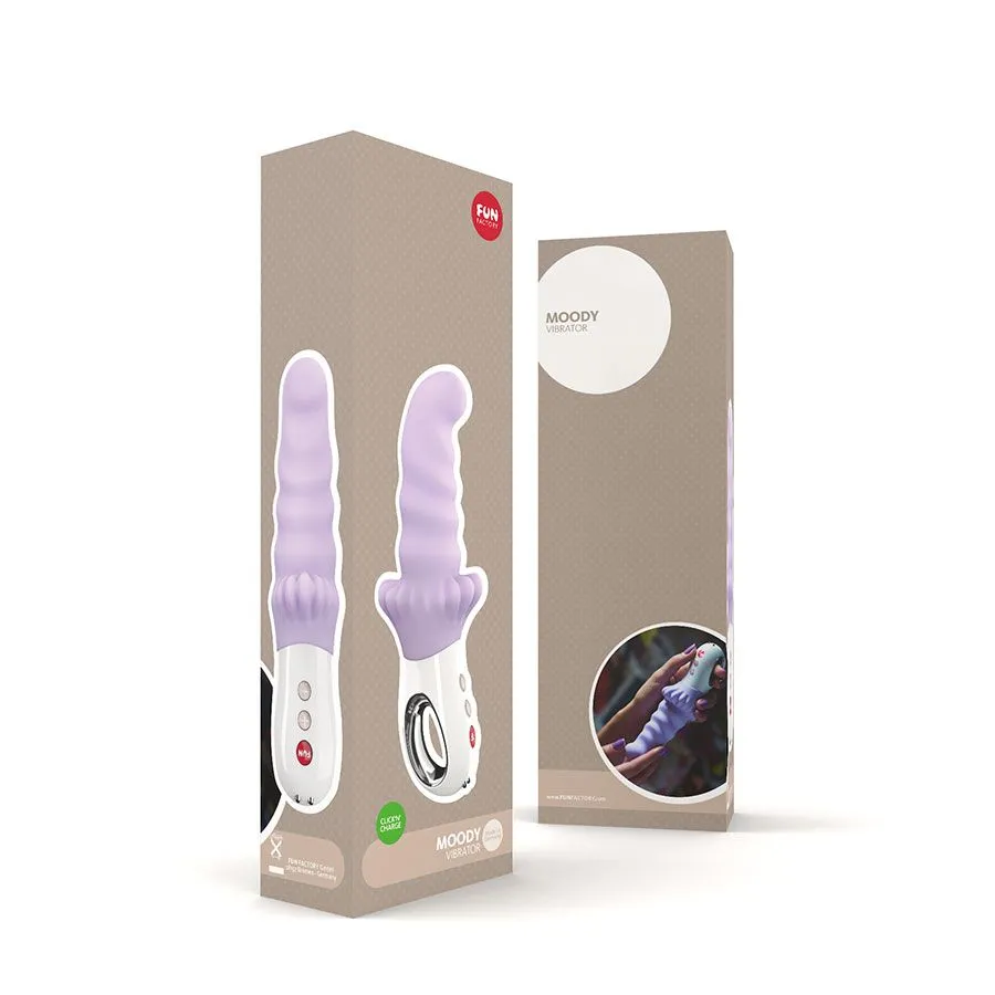 вибратор fun factory moody, фиолетовый в 