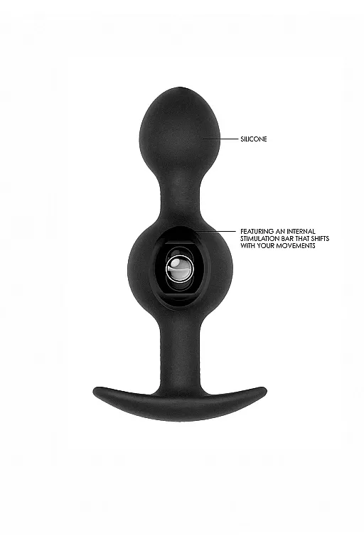 анальная пробка n0. 90 - self penetrating butt plug в 