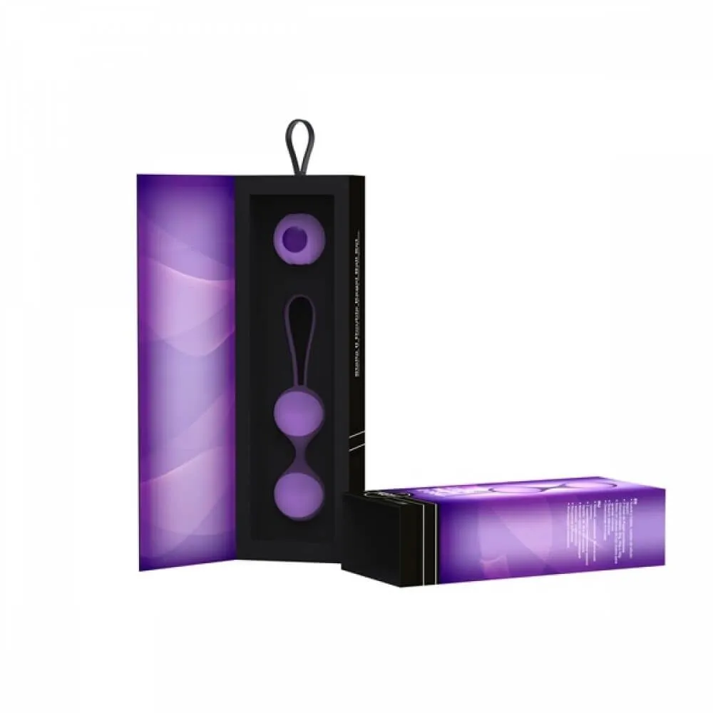 вагинальные шарики california exotic novelties key stella ii, фиолетовые в 