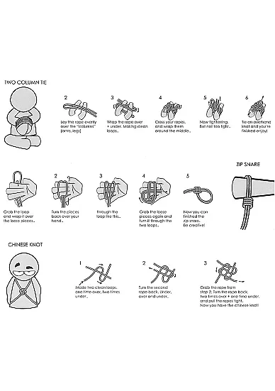 веревка для связывания thick bondage rope 10 м. в 