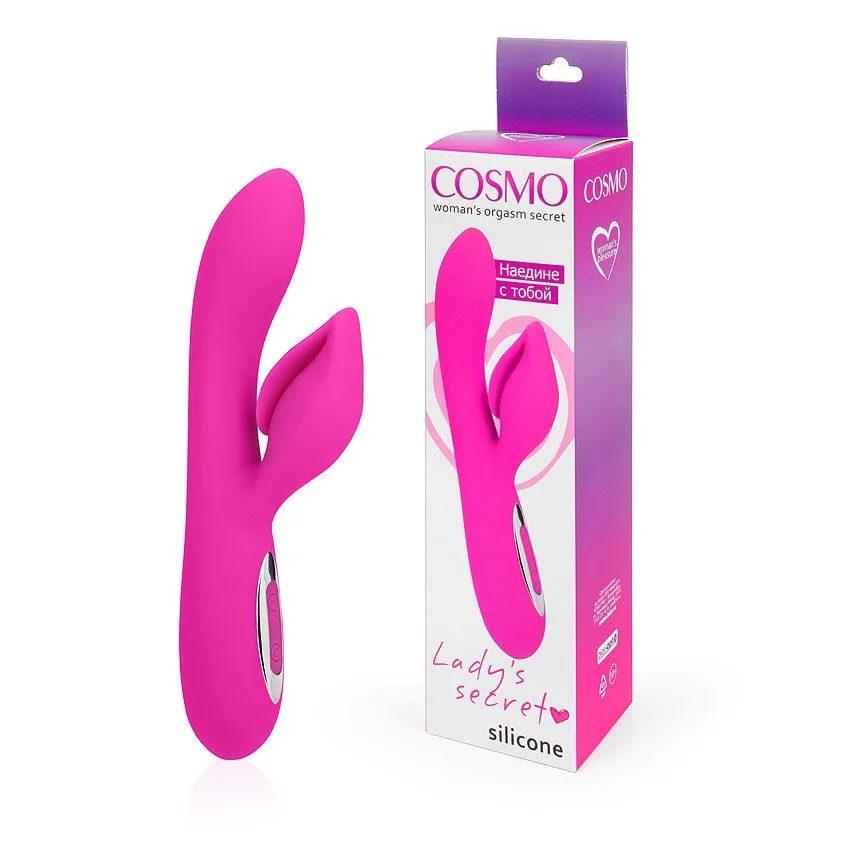 вибромассажер cosmo, розовый в 