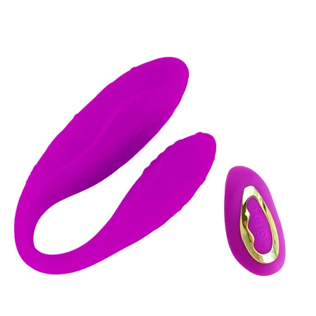 вибратор для двоих с дистанционным управлением 30 режимов pretty love bi-014171 в 