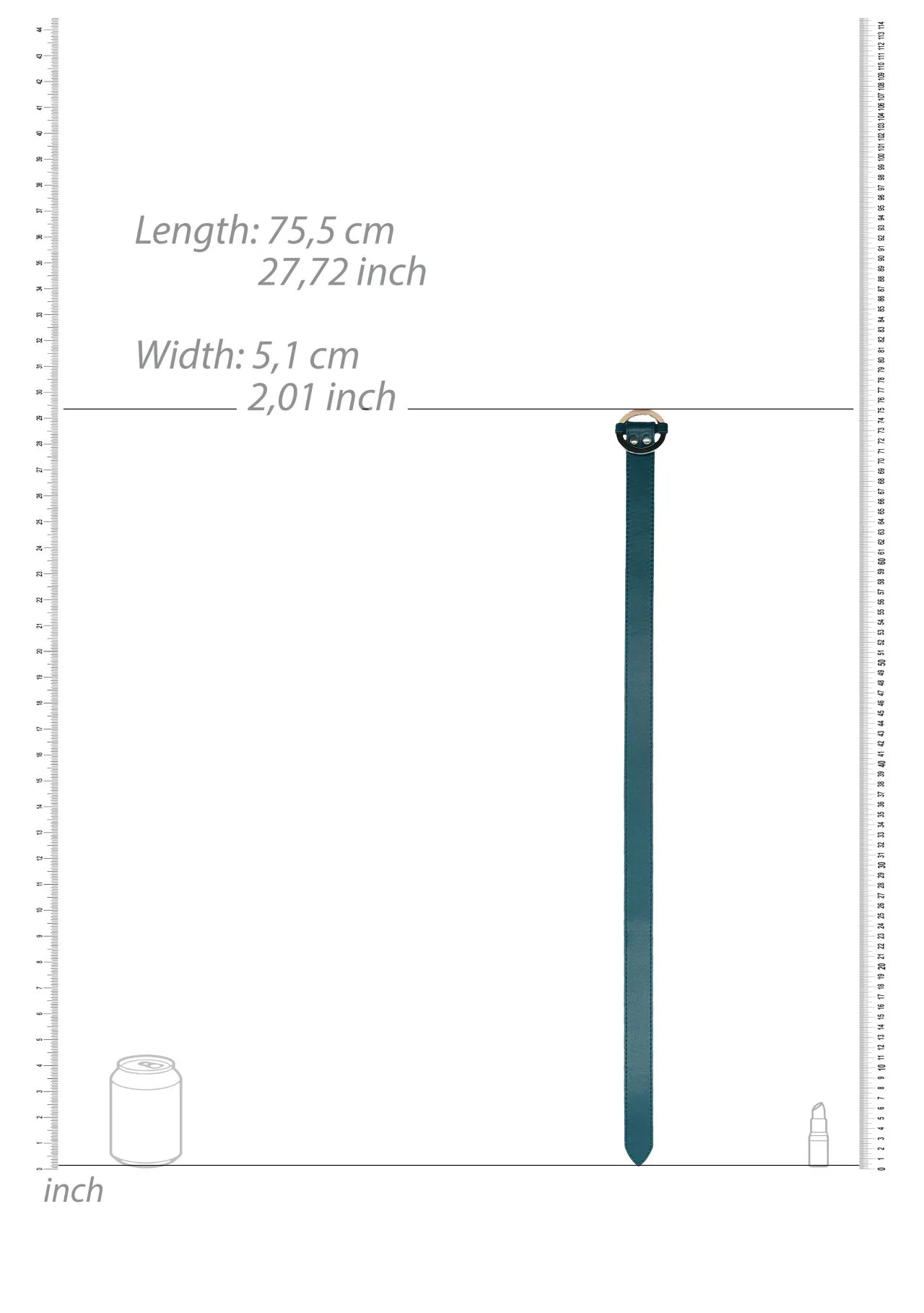 оковы на ноги ouch ouch! - thigh cuffs - green в 