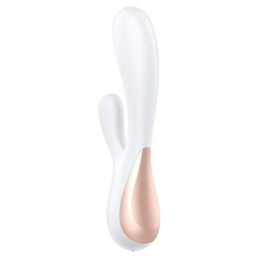 вибростимулятор satisfyer mono flex, белый в 