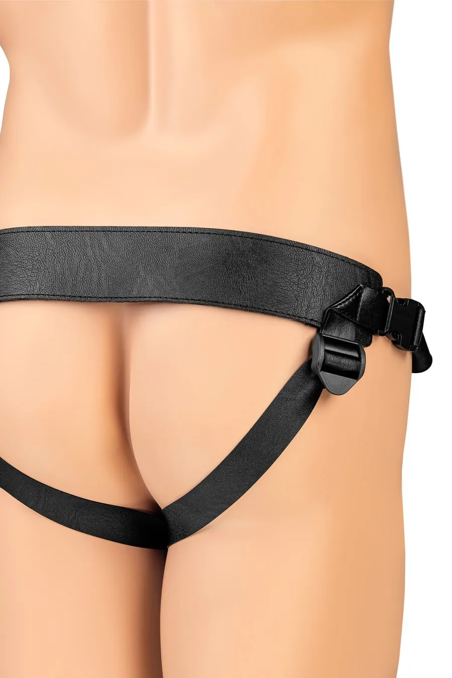 фаллопротез realstick strap-on alister, tpe, телесный, 15 см в 