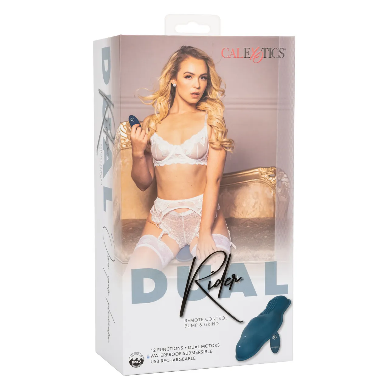 вибромассажер dual rider remote control bump & grind в 