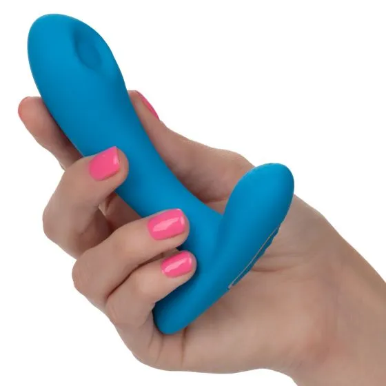 массажер простаты с управлением при помощи пульта silicone remote pulsing pleaser в 