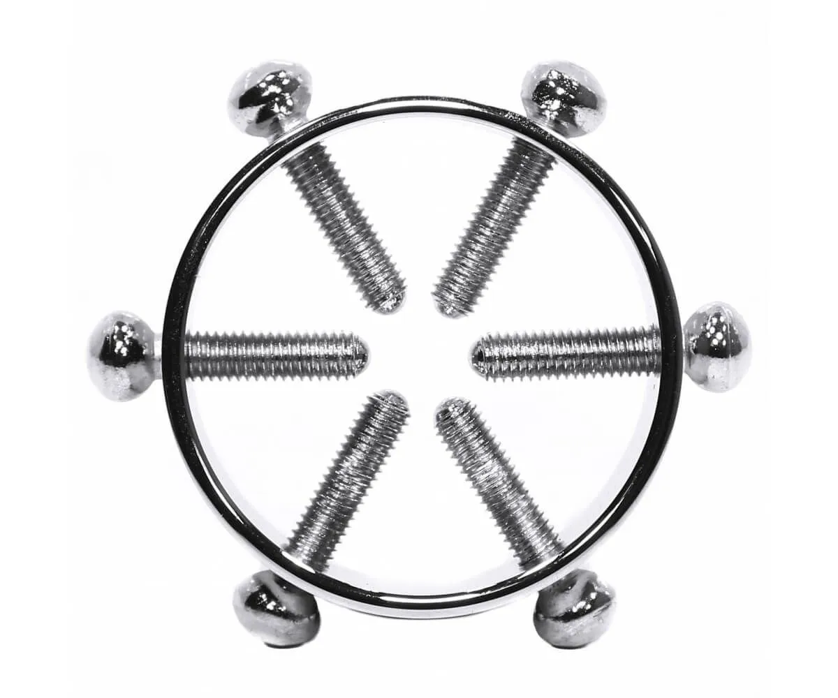 Кольцо на член Pipedream Metal Worx Adjustable Cock Clamp, металлическое