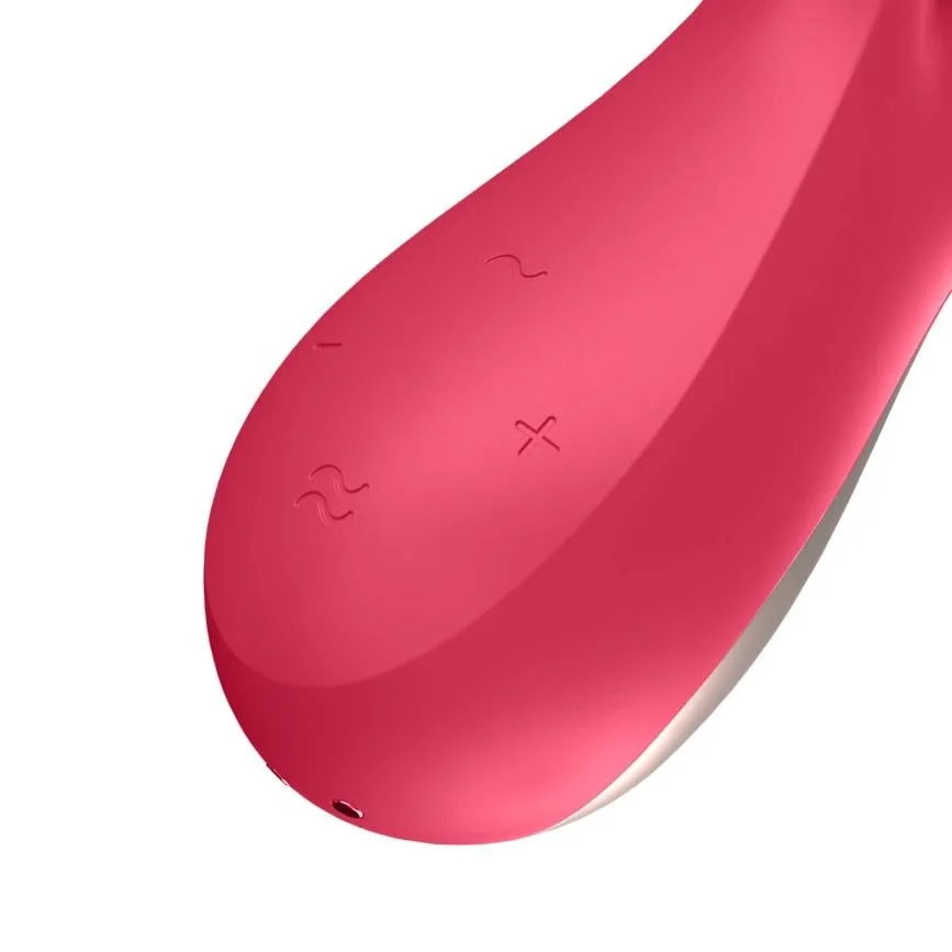 вибростимулятор satisfyer mono flex, красный в 