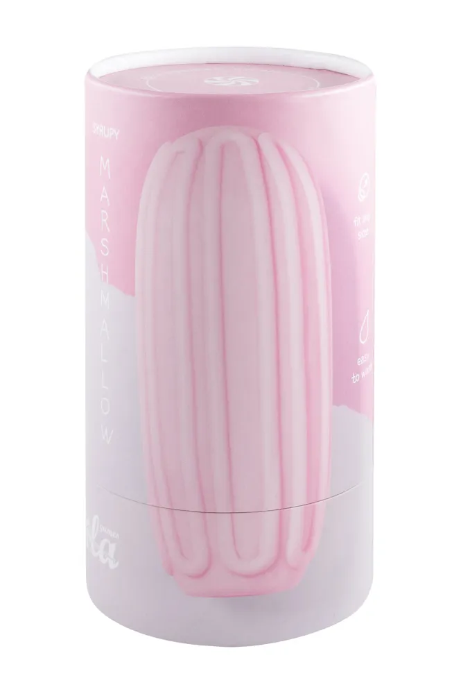 мастурбатор marshmallow maxi syrupy pink 8076-02lola в 