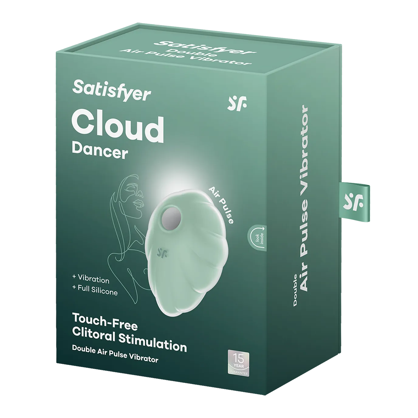 вакуумный массажер satisfyer cloud dance mint 049694sa в 