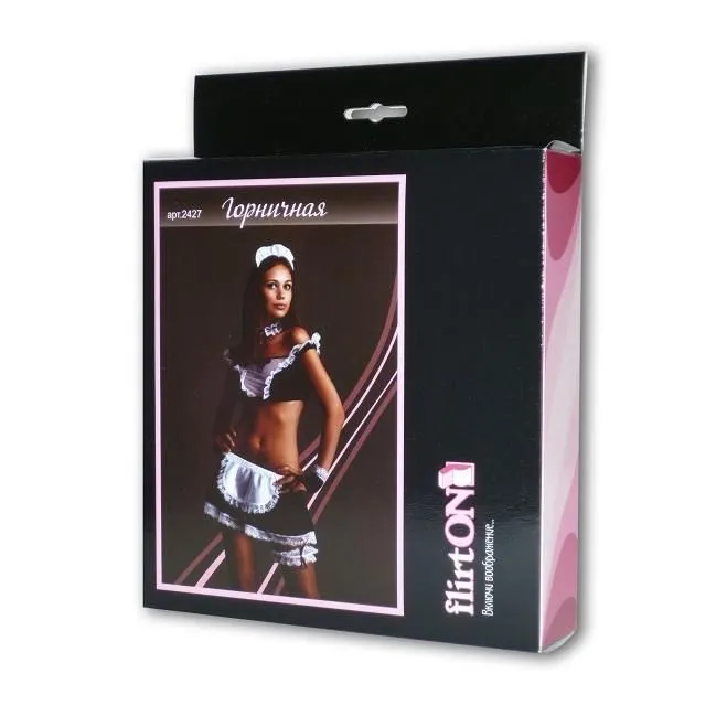 Эротическое костюм flirton 2427 горничная, 50-52 в 