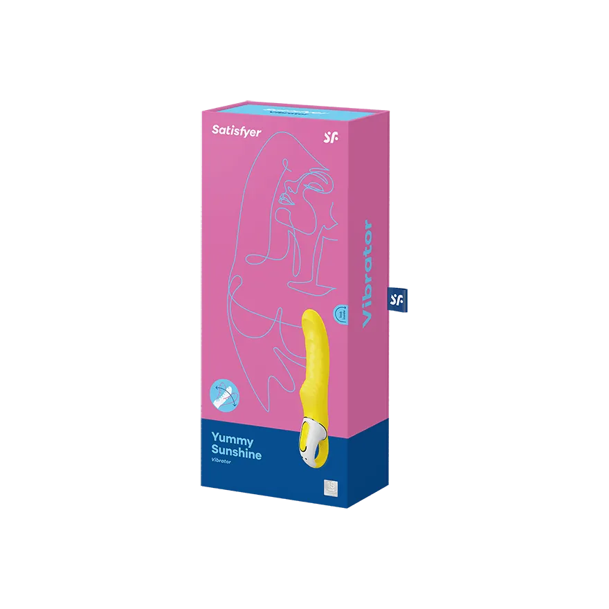 вибростимулятор satisfyer yummi sunshine, силикон, желтый в 