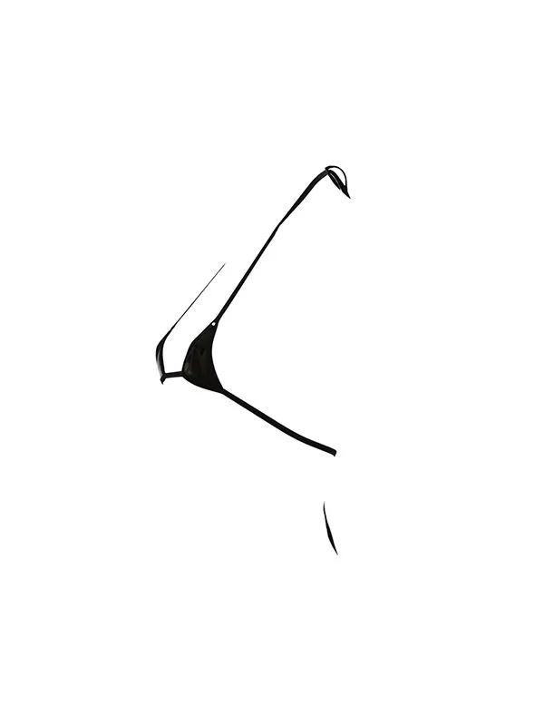 Эротическое мини-бикини foly, винил в 