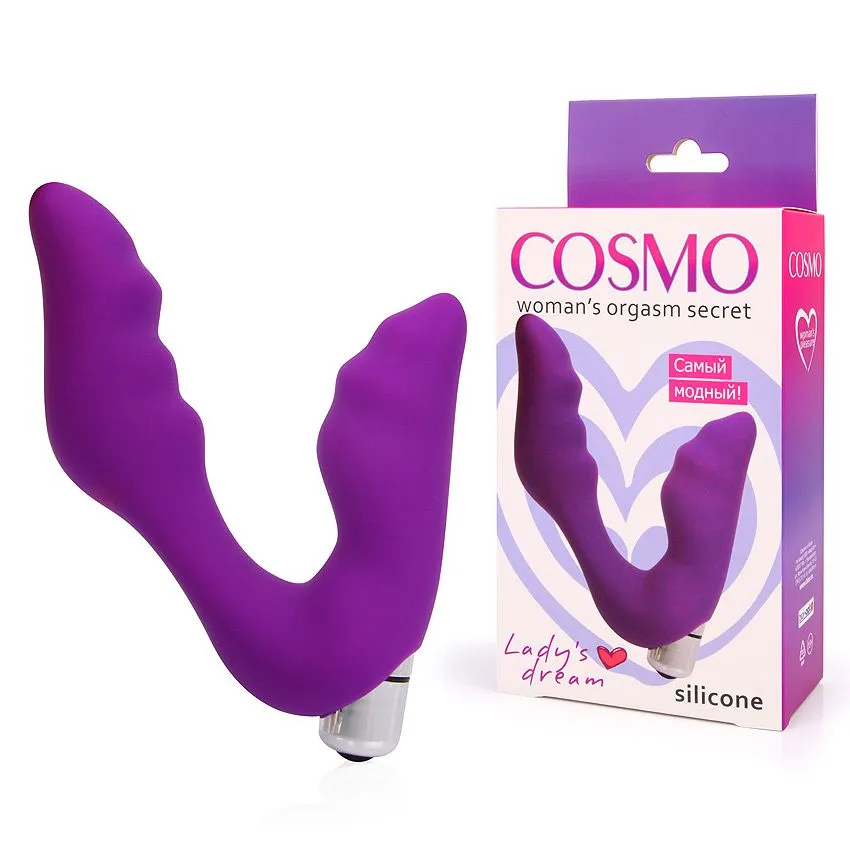вибромассажер cosmo, фиолетовый в 
