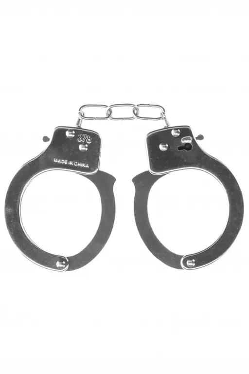 металлические наручники pleasure handcuffs в 