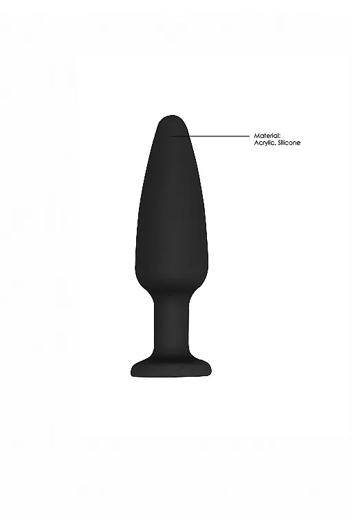 анальная пробка cone-shaped diamond butt plug в 