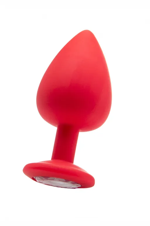 анальная пробка с кристаллом diamond butt plug (extra large ) в 