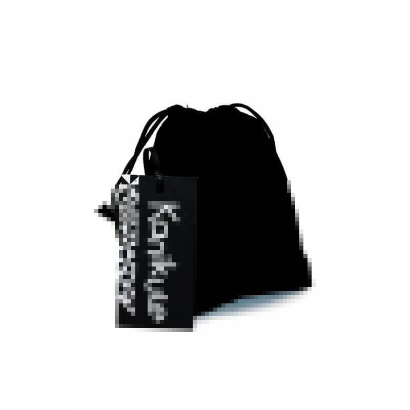 Анальная пробка Kanikule серебрянная с красным кристаллом, Small