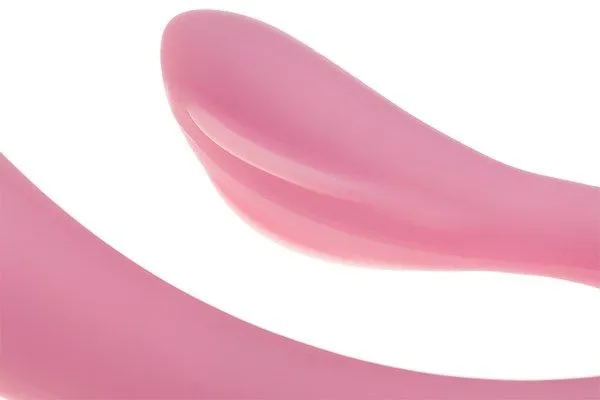вибратор adrien lastic g-wave гибкий, розовый в 