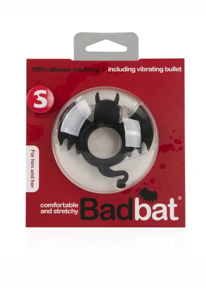 эрекционное кольцо с вибрацией badbat в 