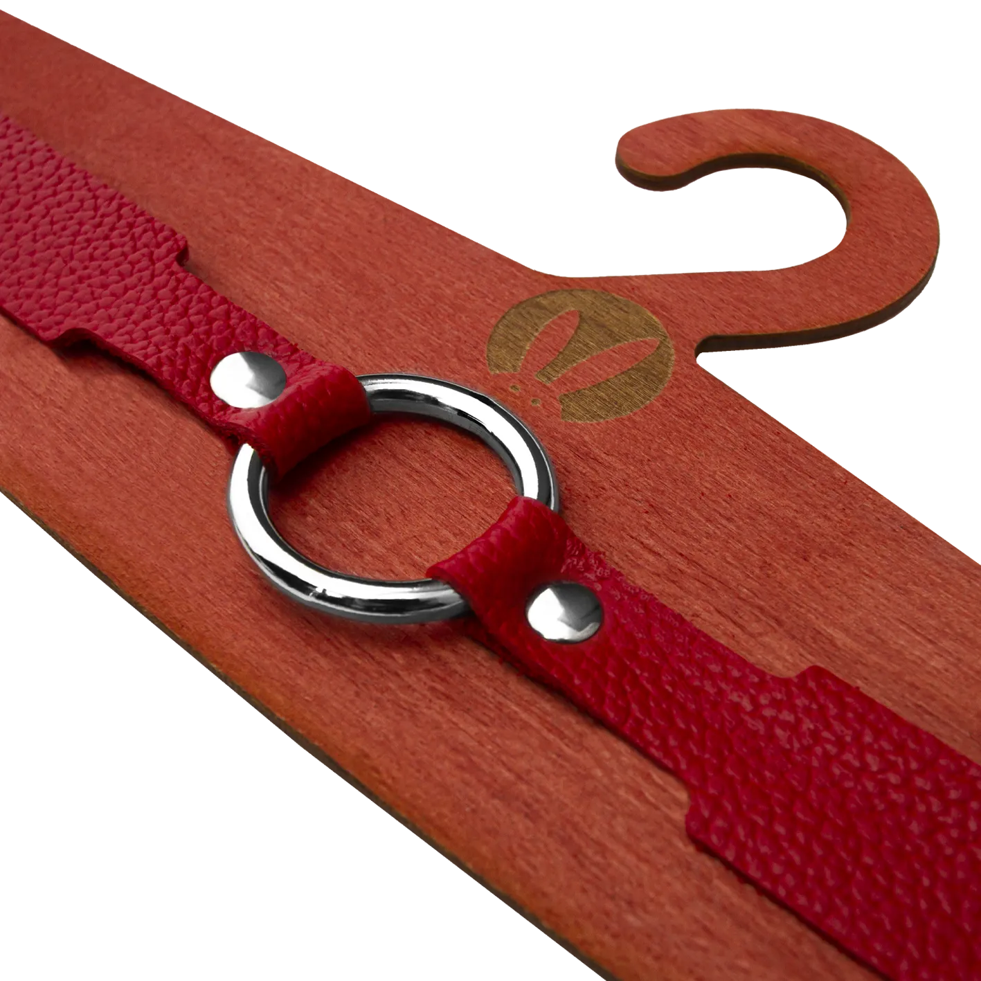 Эротическое гартеры pinkrabbit из красной кожи в 