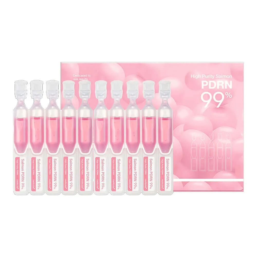medicube drn pink one day serum 1.5ml x 10pcs, набор сывороток с пдрн и коллагеном 1,5 мл*10 шт в 