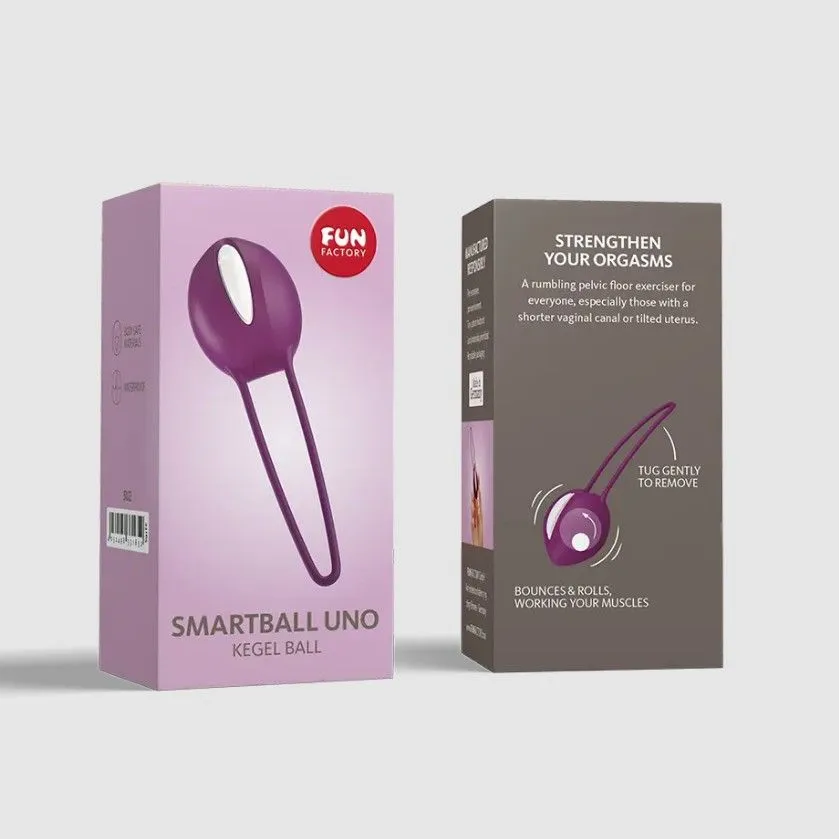 вагинальный шарик fun factory smartballs uno, фиолетовый в 