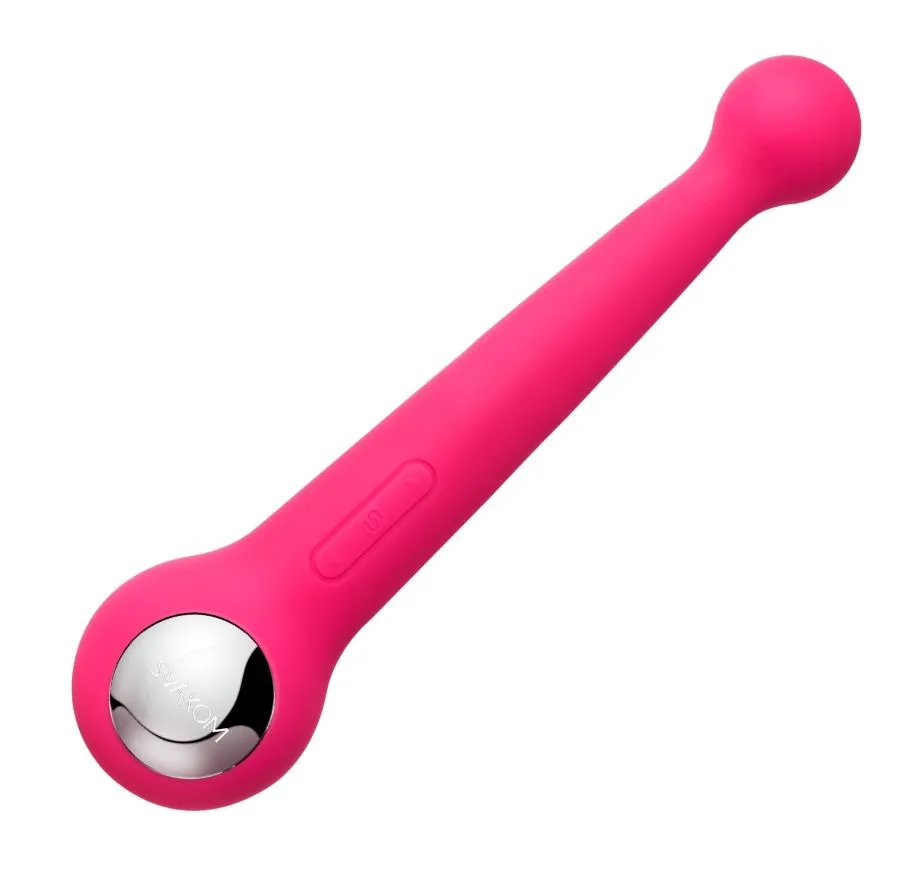 универсальный массажер svakom bonnie, розовый в 
