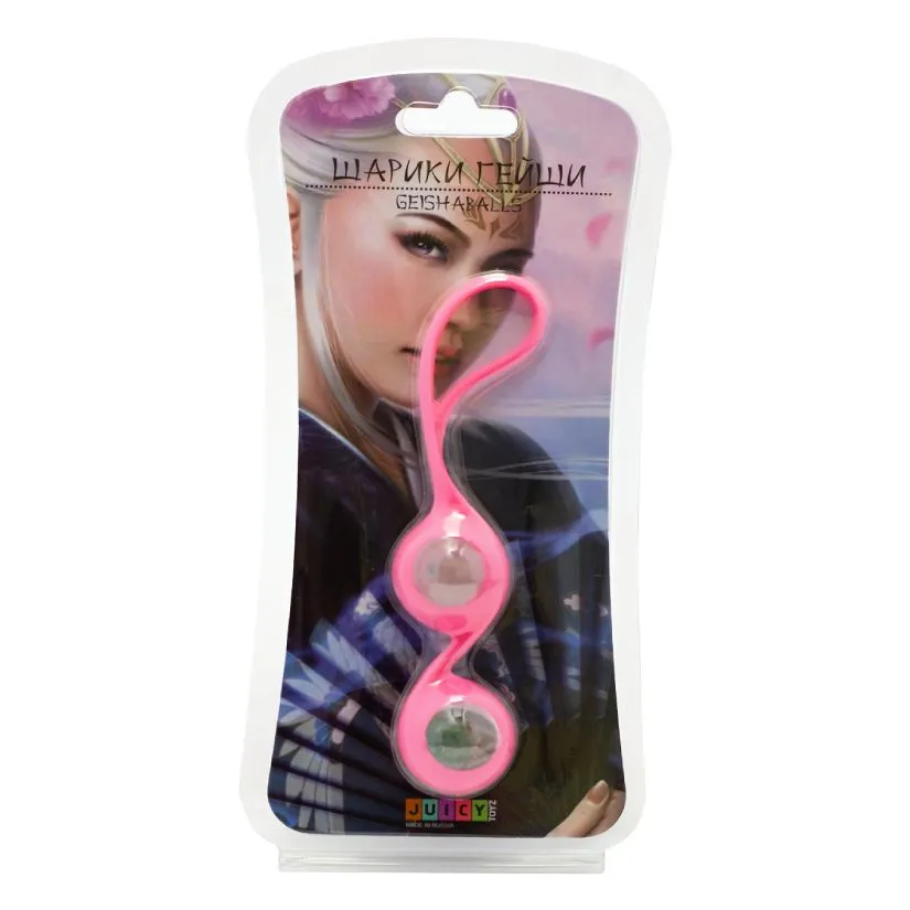 вагинальные шарики pinkrabbit toyz, 19мм, розовые в 