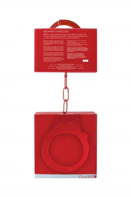 металлические наручники beginner's handcuffs в 