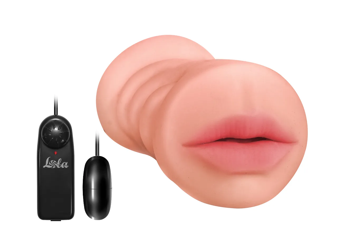 двойной мастурбатор с вибропулей satisfaction lucky charm  2101-06lola в 