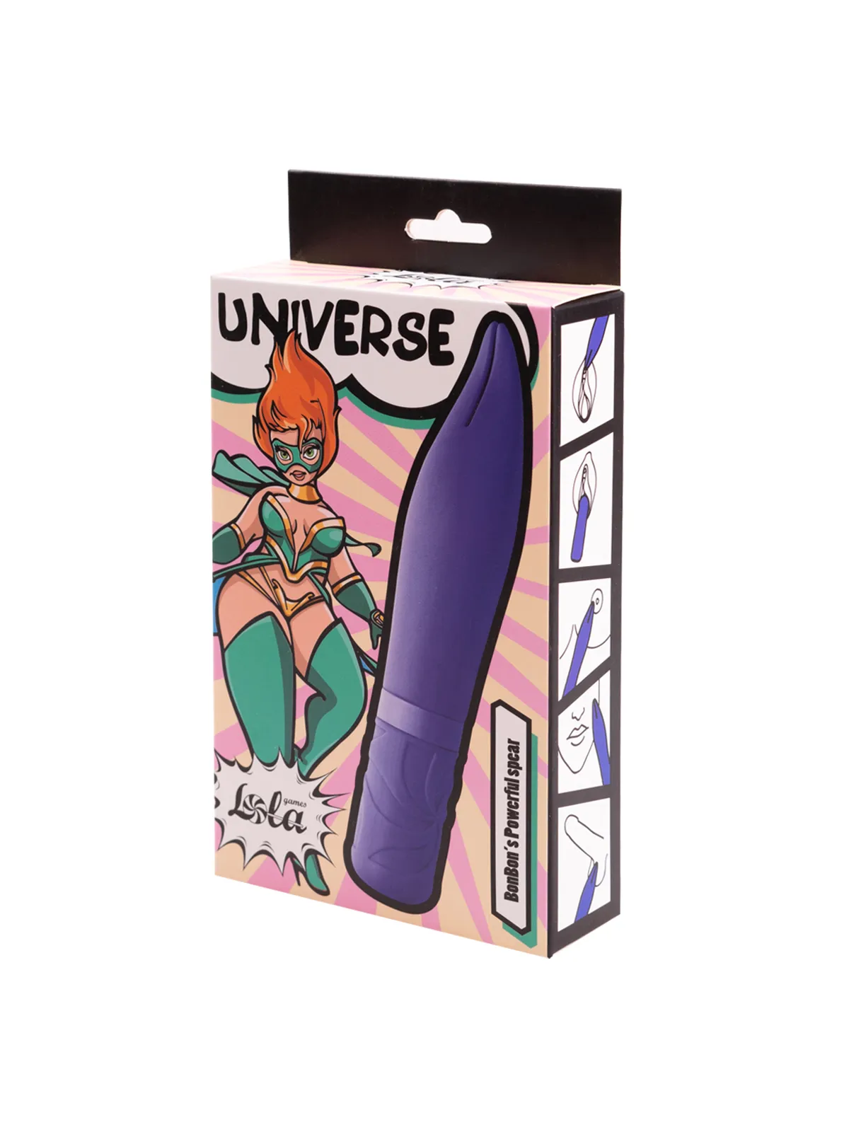 перезаряжаемый вибратор universe bonbon’s powerful spear blue 9603-01lola в 