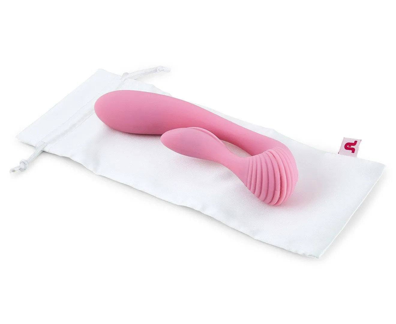 вибратор adrien lastic g-wave гибкий, розовый в 