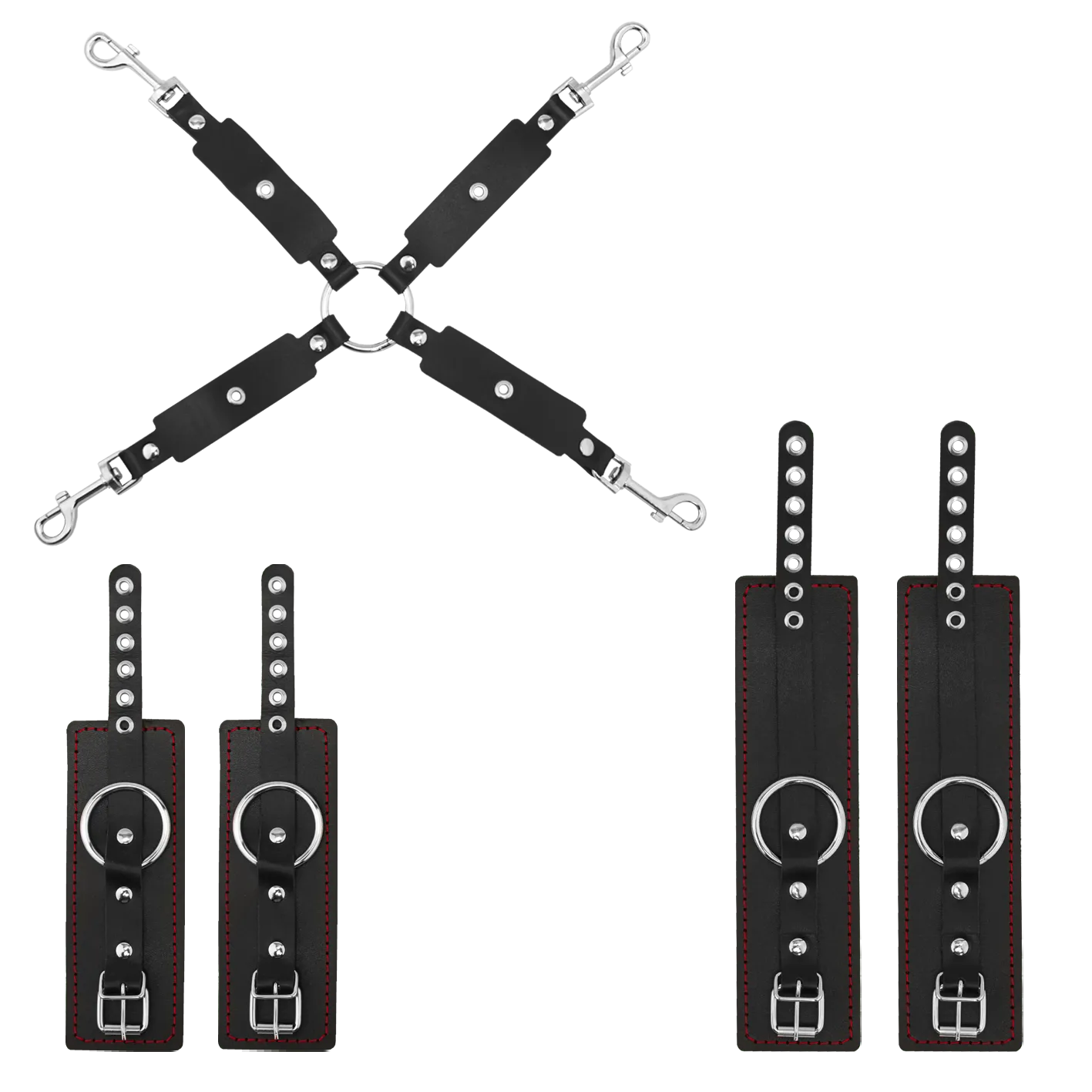 Набор для фиксации PinkRabbit с крестом, черный