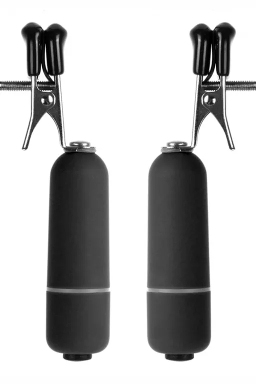 зажиммы на соски с вибрацией vibrating nipple clams в 