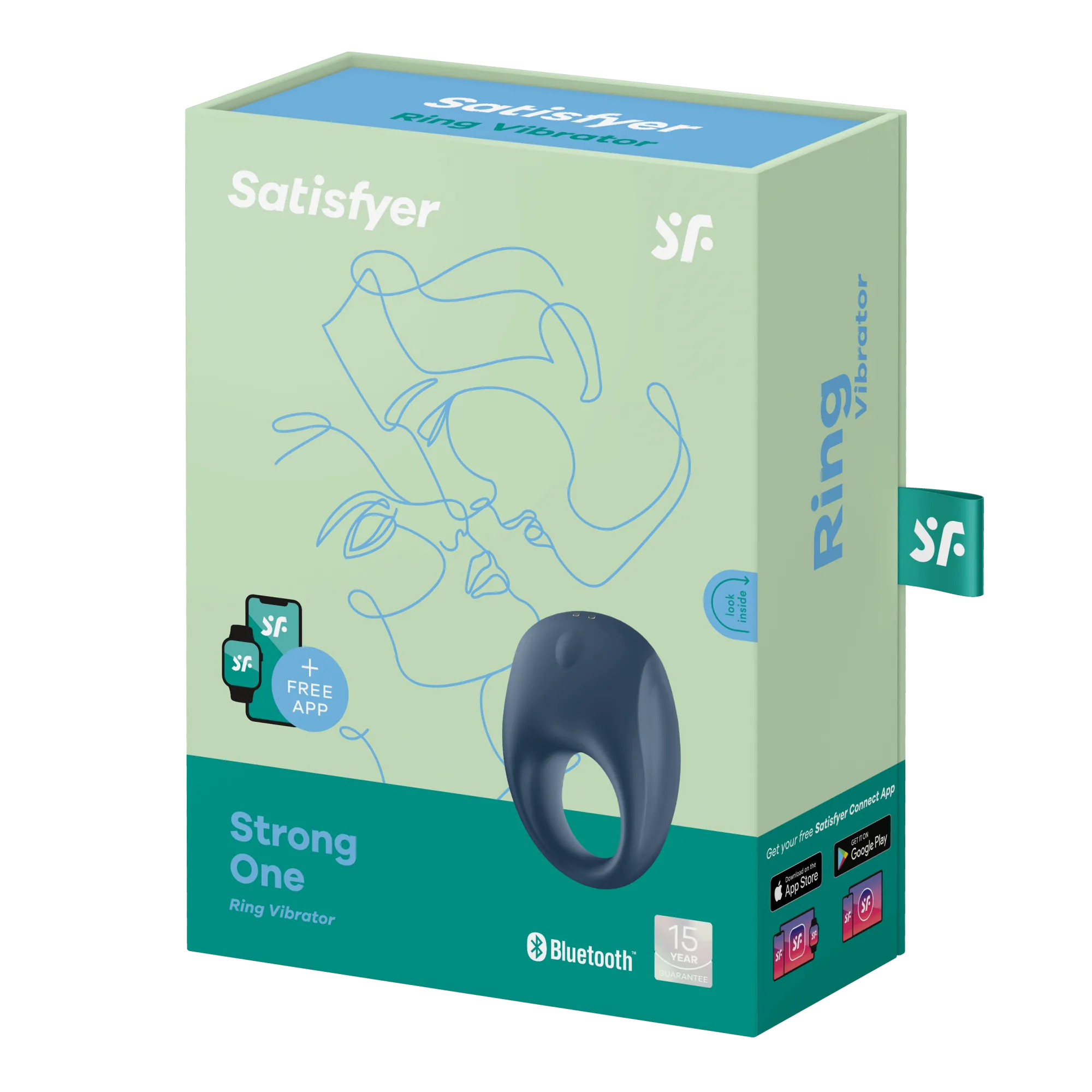 Эрекционное кольцо  Satisfyer Strong One с возможностью управления через приложение