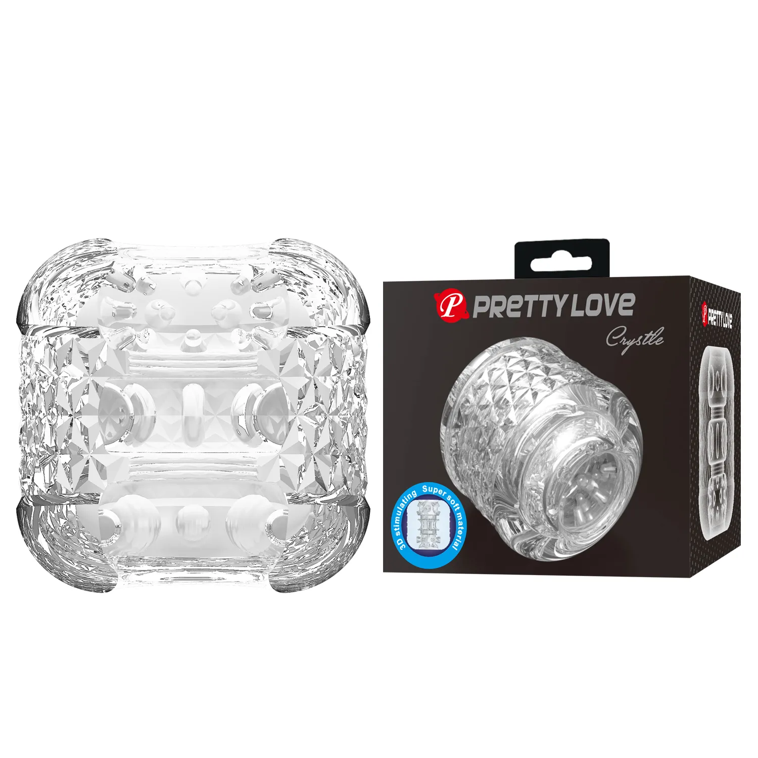 маструбатор pretty love crystle bm-009253mn-1 в 