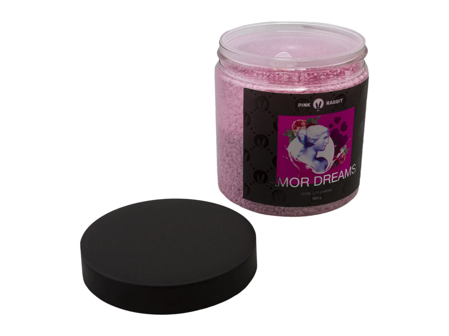 соль для ванны pinkrabbit amor drreams, 550 г в 