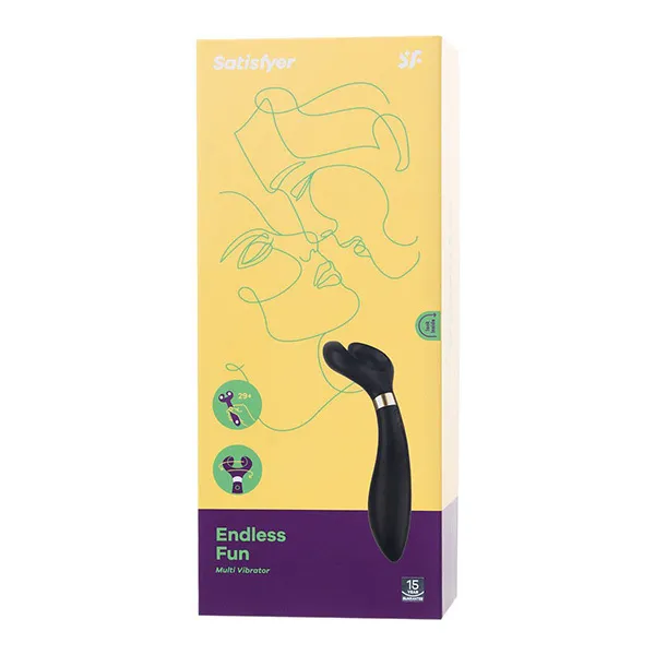 Вибромассажер для Пары Satisfyer Endless Fun Black 001029SA