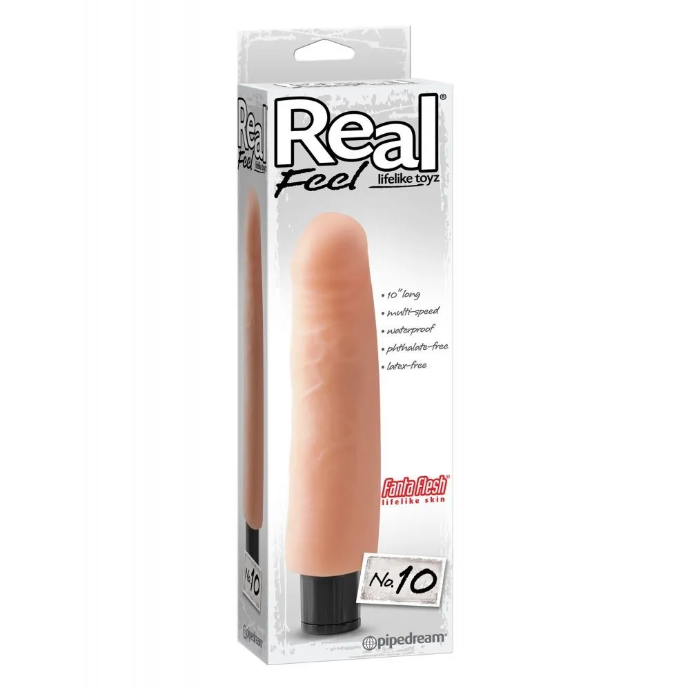 вибратор pipedream real feel lifelike toyz № 10, телесный в 