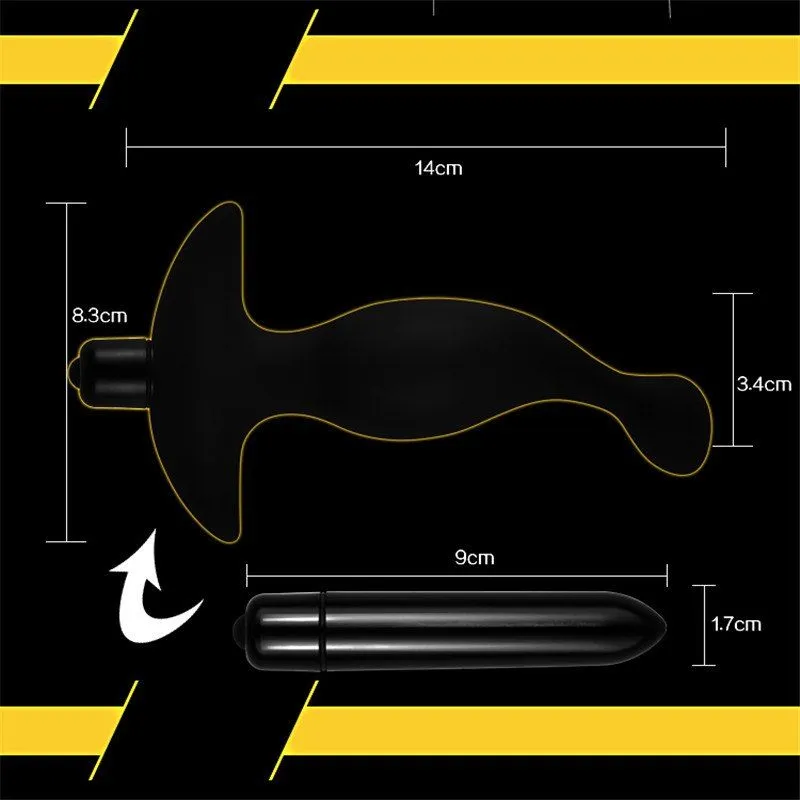 анальная пробка фигурная lovetoy p spot plug, чёрная в 