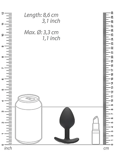 анальная пробка для ношения с кристаллом diamond butt plug with handle в 