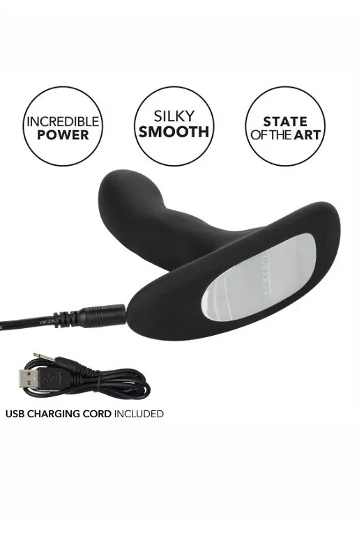 перезарежаемый силиконовый анальный стимулятор wireless rocking probe с функцией «манящее движение» в 