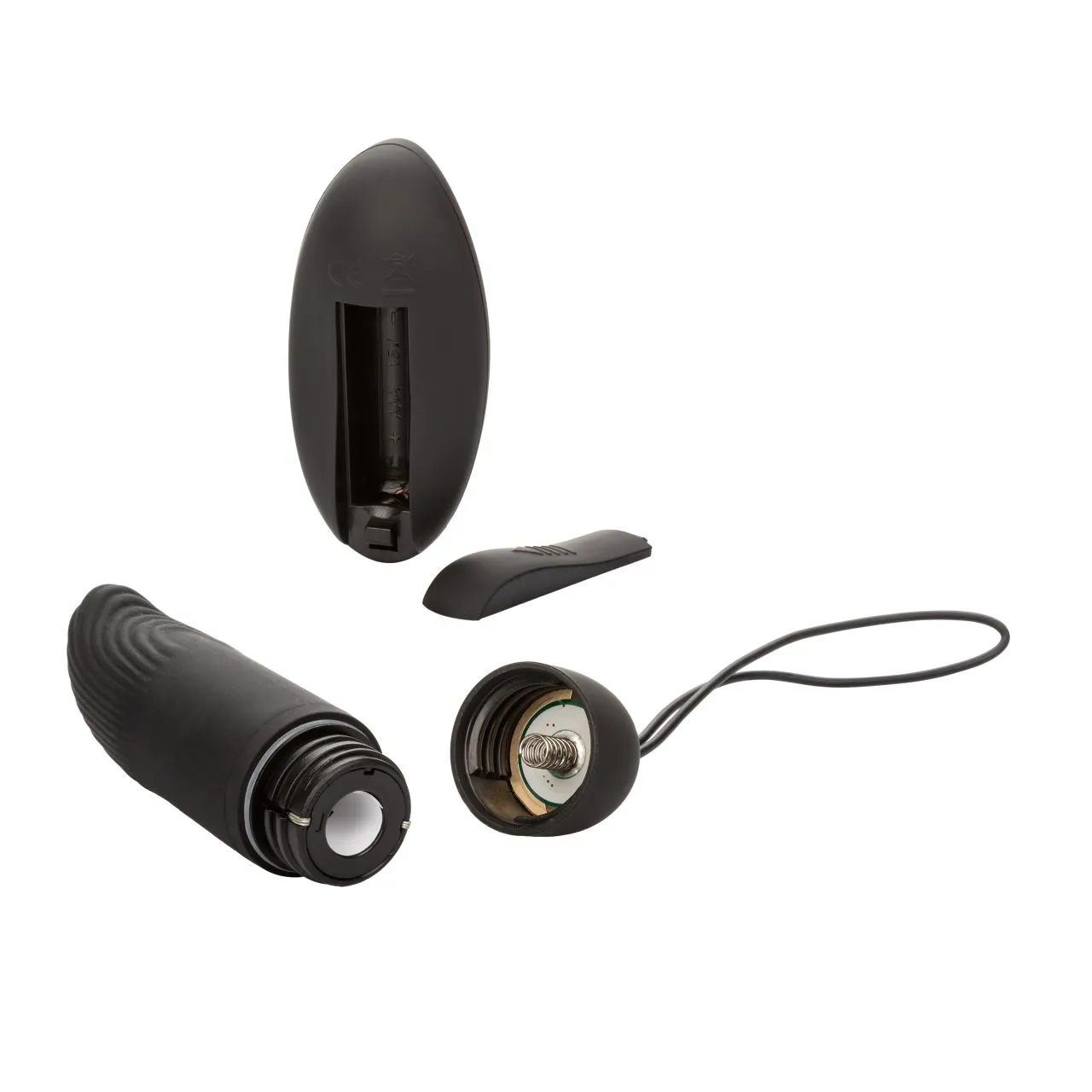 компактный стимулятор точки g с управлением при помощи пульта silicone remote ridged g в 