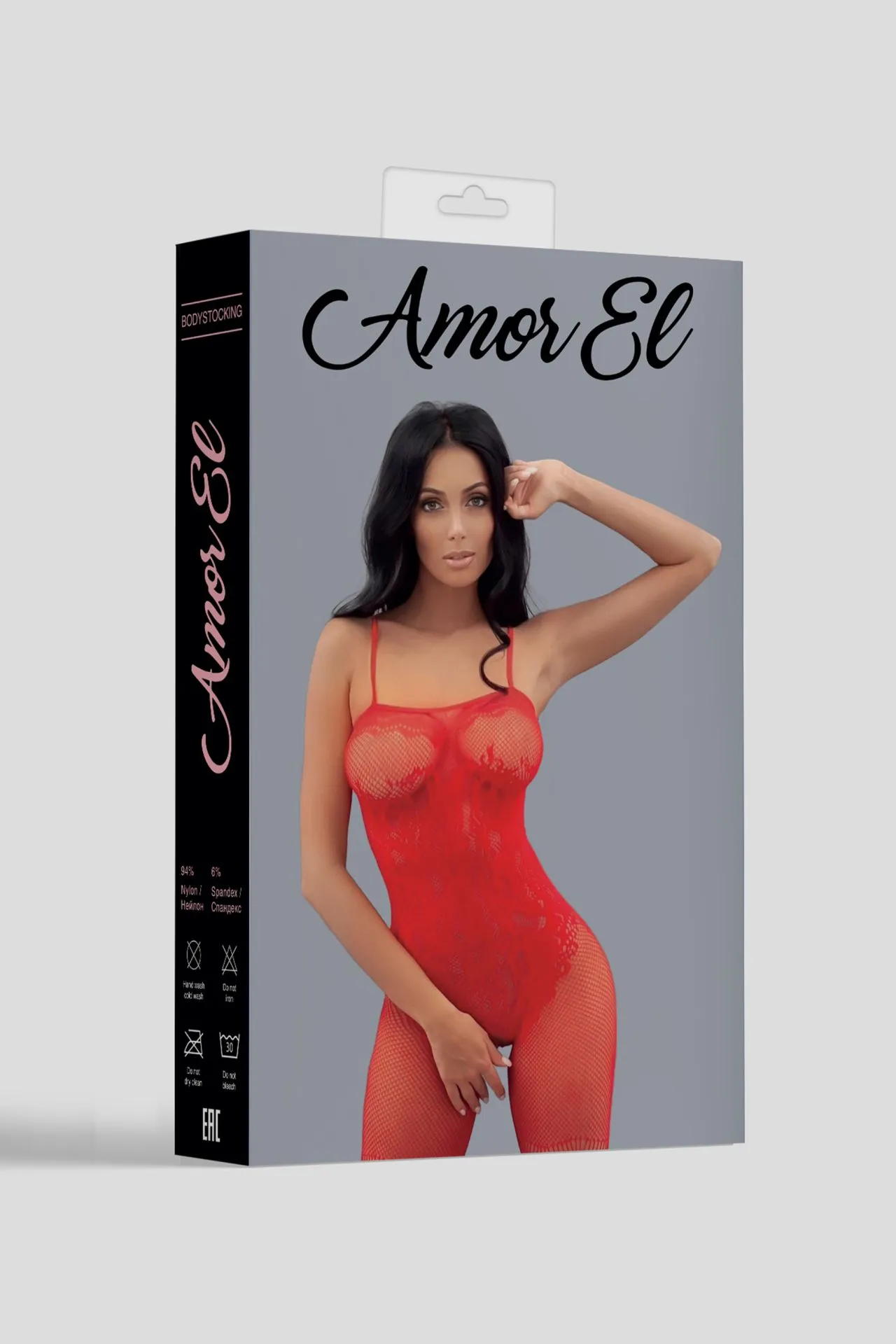 Эротическое кетсьюит (боди-комбинезон) valencia s/l красный в 