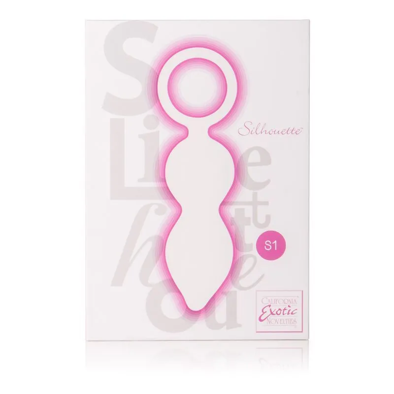 вагинальные виброшарики california exotic novelties silhouette s1, розовые в 