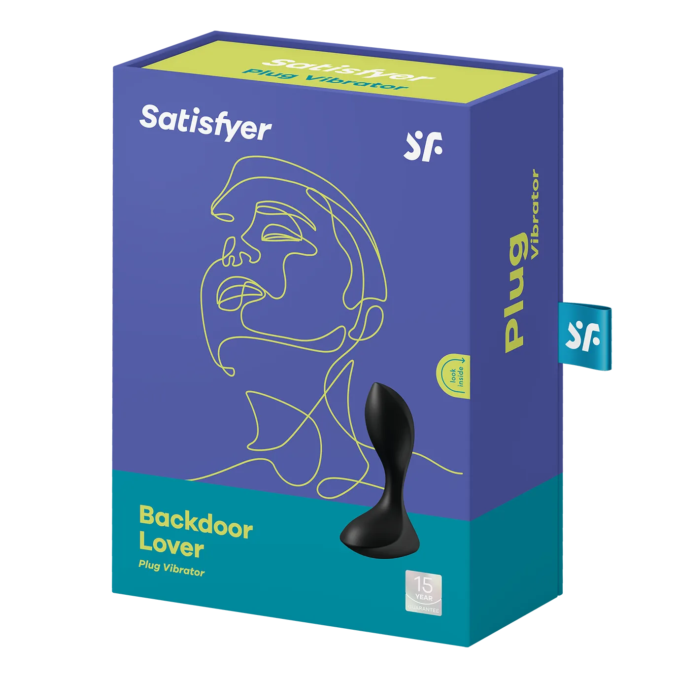 анальная пробка с вибрацией backdoor lover black 004181sa в 